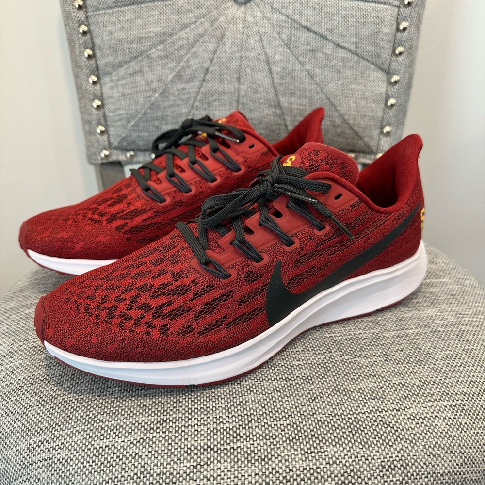 Nike Air Zoom Pegasus 36 USC Trojans Women’s Training Shoe Sz 9.5 NEW CI2054 600